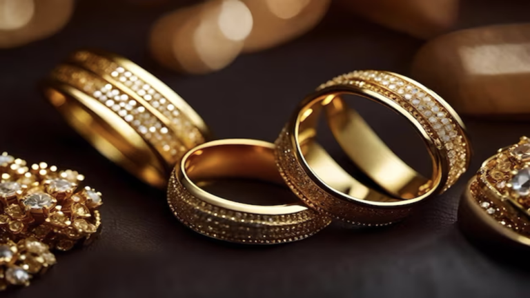 Gold ring 999.9 seventh prize